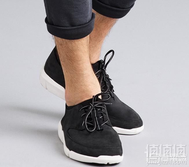 限43码，Clarks 其乐 男士三瓣底真皮休闲运动鞋 Prime会员免费直邮到手349.85元