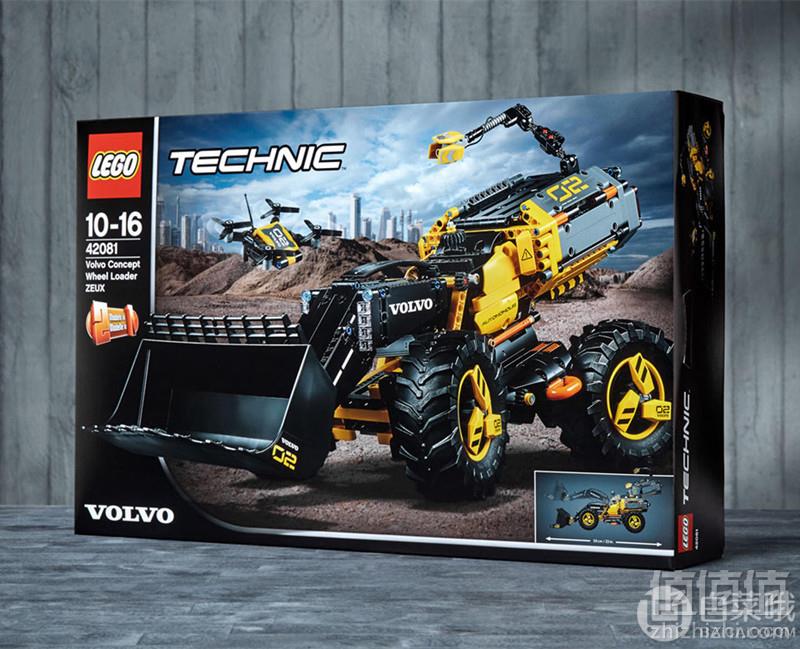 Lego 乐高 Technic科技系列 42081 沃尔沃概念式装载机 £70.99新低625元包邮（需用码）
