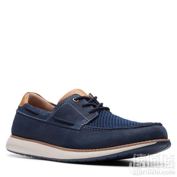 Clarks 其乐 高端UN系列 Pilot Lace 男士真皮系带休闲鞋26140957364元包邮