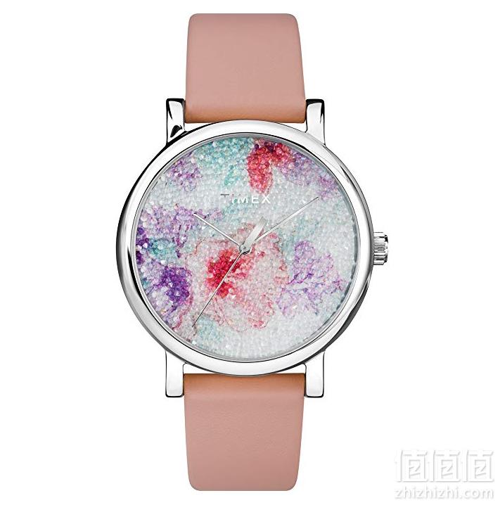 Timex 天美时 水晶花卉女士腕表 TW2R84300 Prime会员免费直邮含税到手258.88元