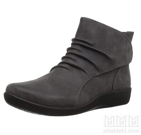 限US5.5码，Clarks 其乐 Sillian Sway 女士真皮短靴 Prime会员免费直邮含税到手251.43元
