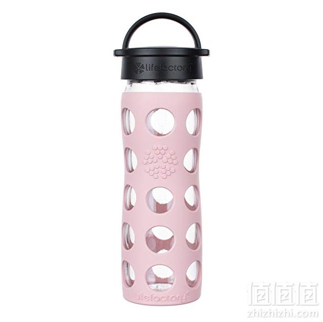 <span>白菜！</span>Lifefactory 便携玻璃水杯 475ml Prime会员凑单免费直邮含税到手72.33元