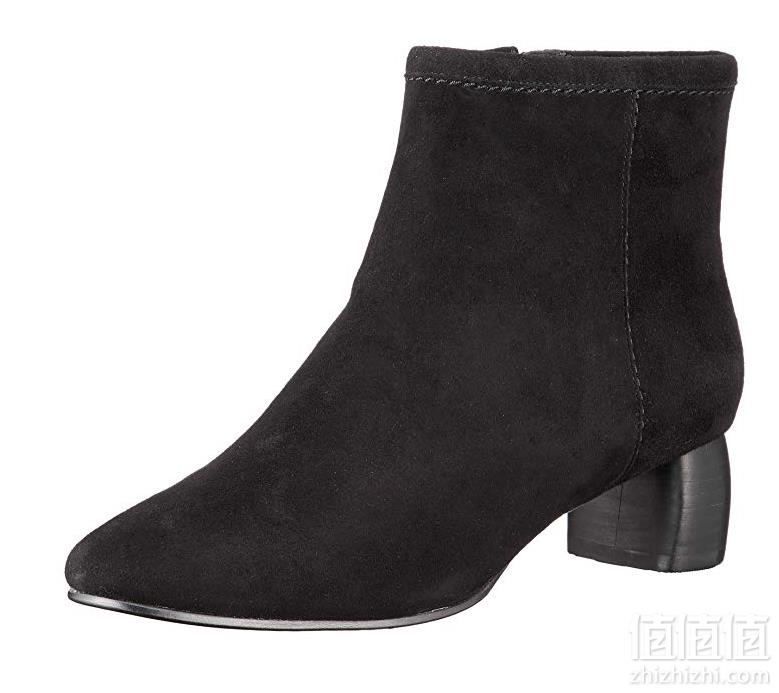 Clarks 其乐 Grace Bella 26134885 女款羊皮粗跟短靴442元包邮