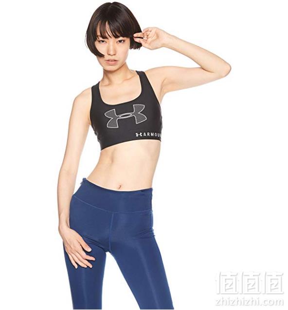 中码，Under Armour 安德玛 Crossback Graphic 女士运动文胸 Prime会员凑单免费直邮含税到手126元