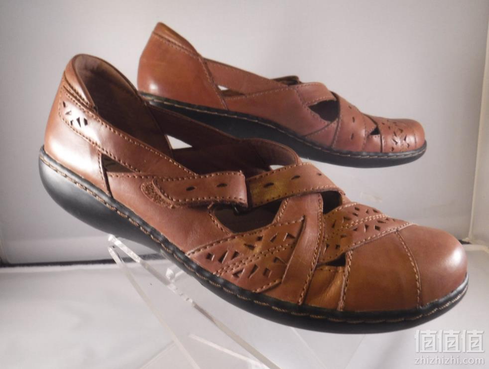 限尺码，Clarks 其乐 Ashland Spin 女士一脚蹬乐福鞋 prime会员免费直邮到手239.55元