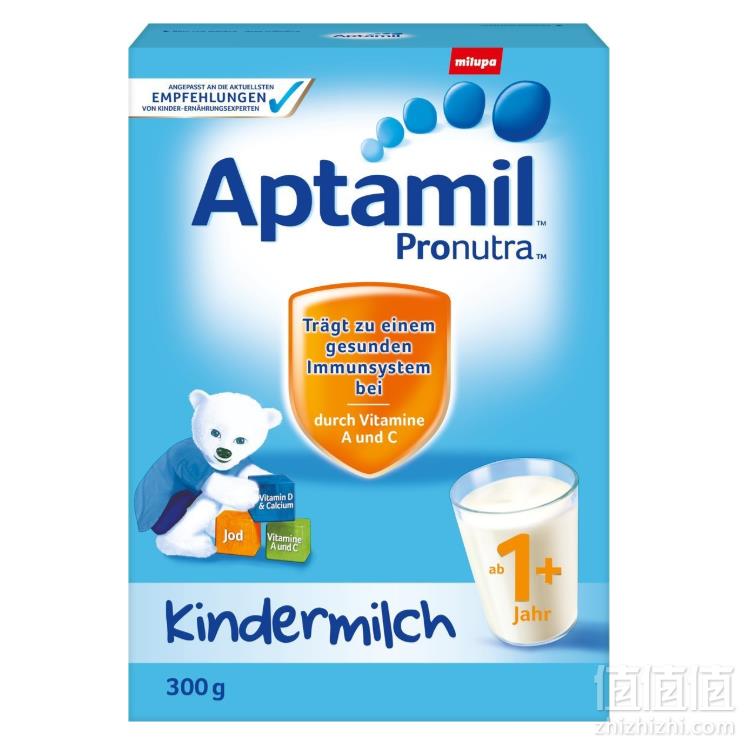 Aptamil 爱他美 婴幼儿奶粉 1+段(1-2岁) 300g*8盒 Prime会员免费直邮含税到手441元