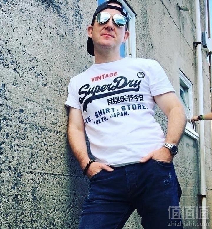 限尺码，Superdry 极度干燥 男士印花短袖T恤 Prime会员凑单免费直邮含税到手124.5元