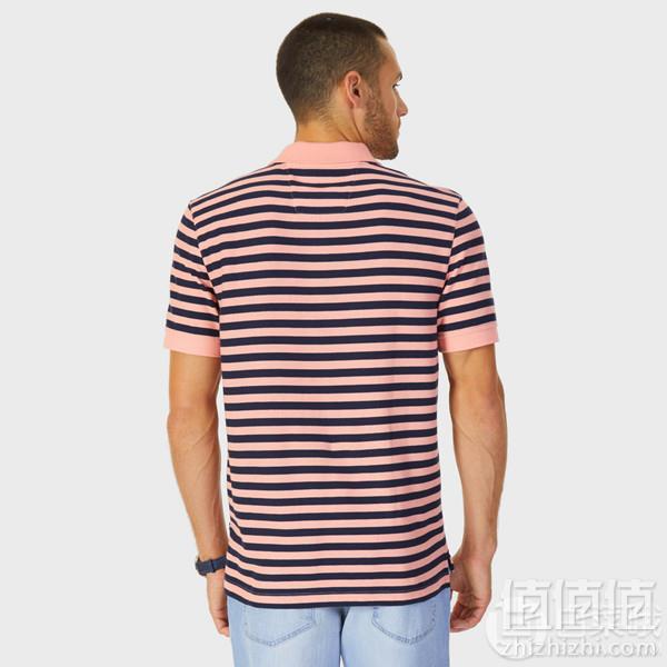 限S码，Nautica 诺帝卡 K81003 男士经典条纹Polo衫 Prime会员凑单免费直邮含税到手160元