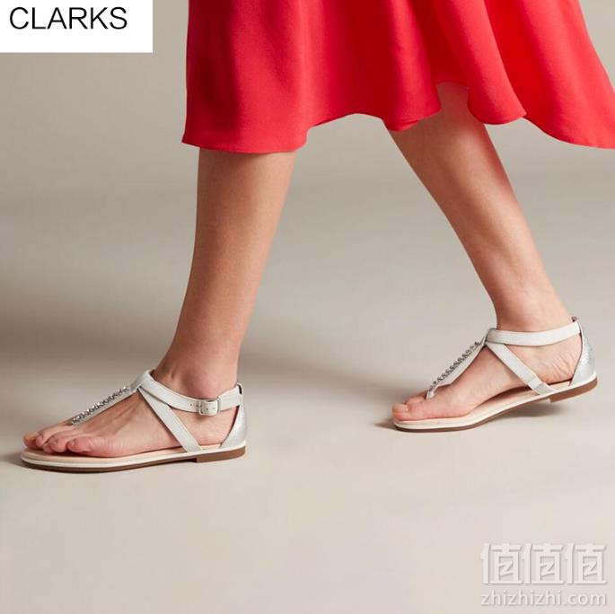 3色多码，Clarks 其乐 Bay Poppy 女士凉鞋 Prime会员免费直邮含税到手359.36元