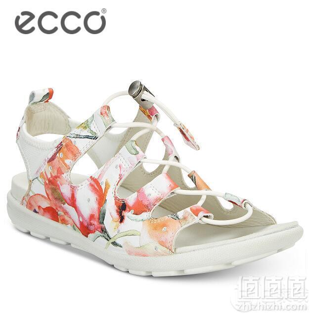 限尺码，ECCO 爱步 Jab Toggle 可调松紧女士凉鞋 Prime会员免费直邮含税到手409.04元