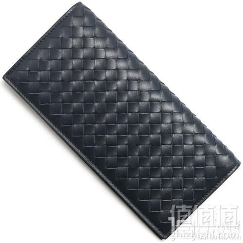 金盒特价，Bottega Veneta 葆蝶家 244688 V4651 4013 长款小牛皮编织钱包 Prime会员免费直邮含税到手3113.58元