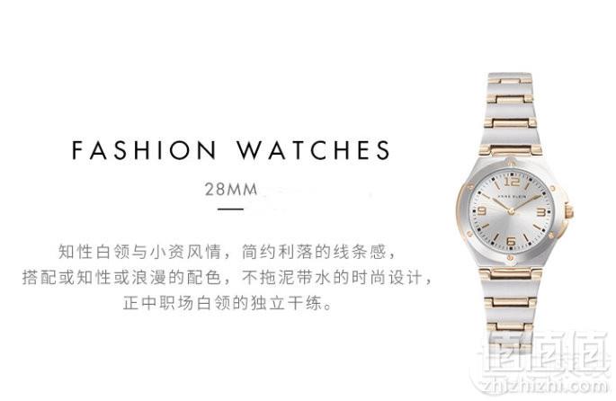 Anne Klein 安妮克莱因 10/5491SVTT 女士时尚石英手表  Prime会员凑单免费直邮含税到手208.89元