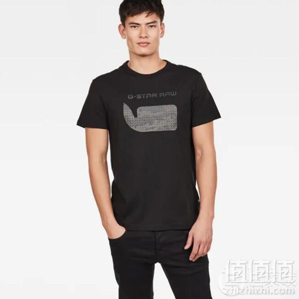限尺码，G-Star Raw Graphic 07 男士纯棉短袖T恤 Prime会员凑单免费直邮含税到手154元
