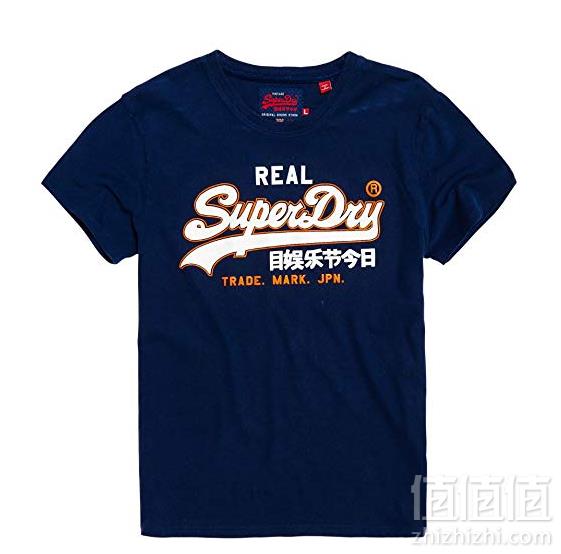 Superdry 极度干燥 男士印花短袖T恤 S码 Prime会员凑单免费直邮含税到手110元