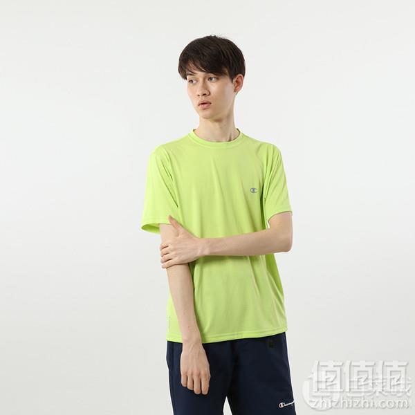 限尺码，日版 Champion 冠军牌 C3-KS320 男士速干短袖T恤 Prime会员凑单免费直邮含税到手87元