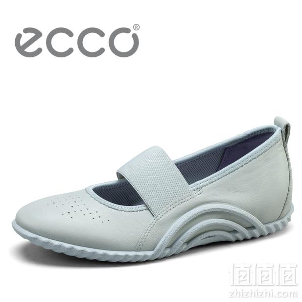 限黄金码，19春款 ECCO 爱步 Vibration 活力1.0 女士轻便牛皮浅口玛丽珍鞋 国内￥1049 Prime会员免费直邮含税到手452元