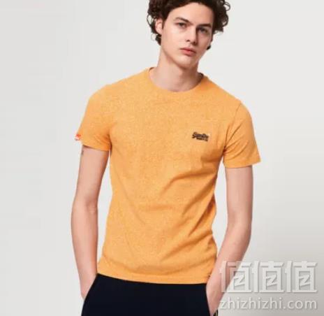 限S/M码，Superdry 极度干燥 男士复古刺绣短袖T恤 Prime会员凑单免费直邮含税到手117.43元
