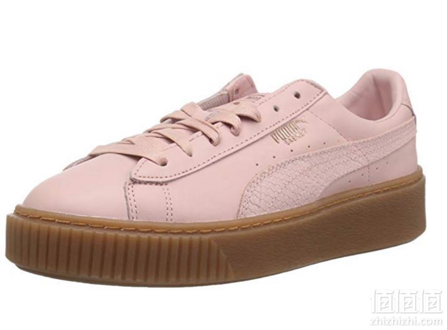 限US9码，PUMA 彪马 Basket Platform Euphoria 女子松糕休闲鞋 Prime会员免费直邮到手239.74元包邮包税