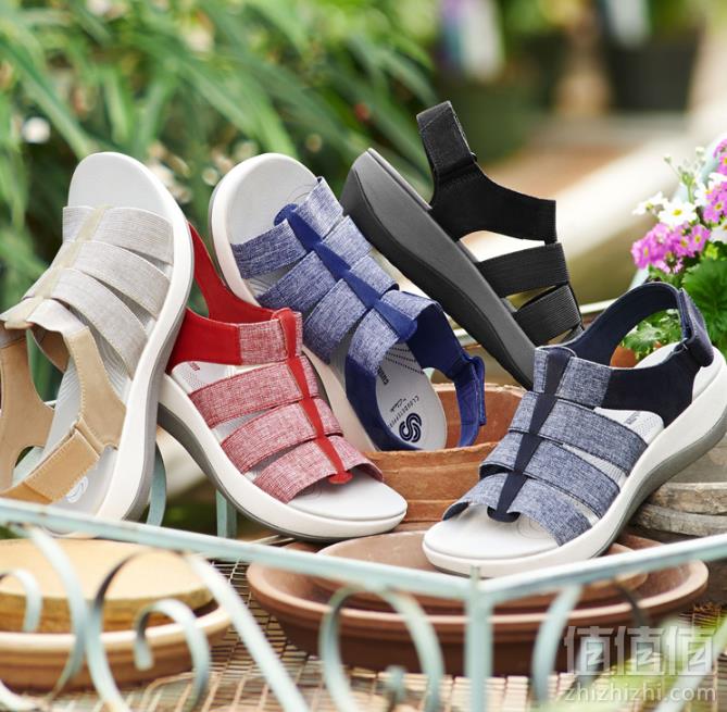 Clarks 其乐 Arla shaylie 女士舒适厚底休闲凉鞋 prime会员免费直邮到手270.36元