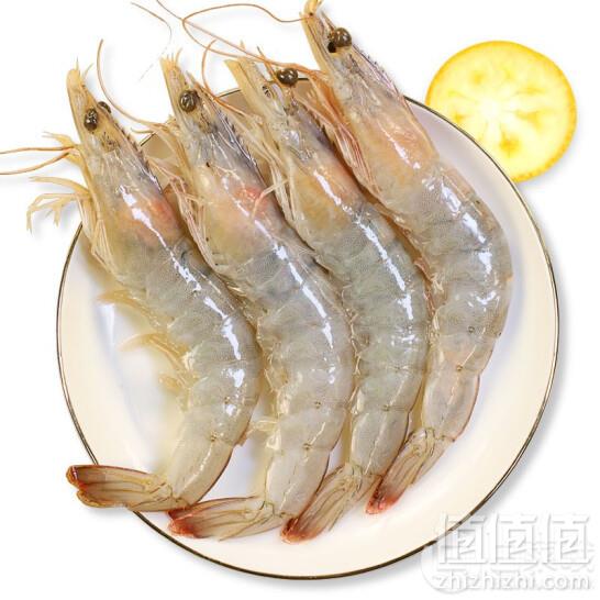 渔公码头 厄瓜多尔白虾 2kg*2袋178元包邮