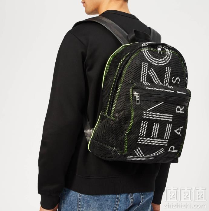 Kenzo 高田贤三 Mesh 男款网眼时尚双肩包免费直邮到手1173.69元（需用码）