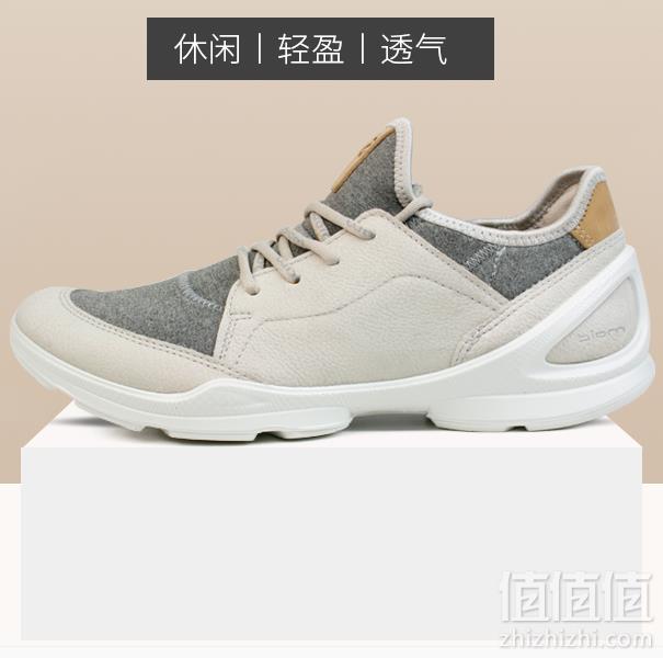 限35码，19春款 Ecco 爱步 Biom Street 健步街头系列 女士磨砂牛皮休闲鞋 Prime会员免费直邮含税到手519元（天猫旗舰店折后1748元）