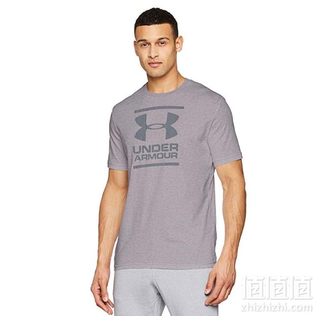 限M码，Under Armour 安德玛 Foundation 男士运动短袖T恤 Prime会员凑单免费直邮含税到手126.39元