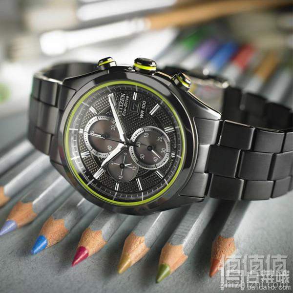 Citizen 西铁城 CA0435-51E 男士光动能三眼计时手表 新低3.95（需用码）约715元