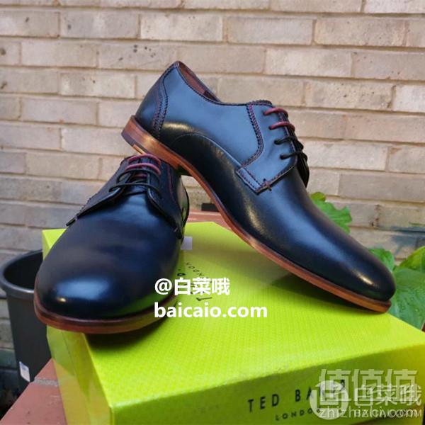 限US9码，Ted Baker 泰德·贝克 Iront 男士真皮牛津鞋 2.2折 Prime会员免费直邮含税到手397元