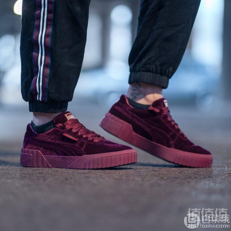 PUMA 彪马 Cali Velvet 女士丝绒板鞋  .99到手约410元