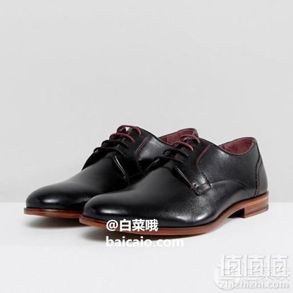 限US9码，Ted Baker 泰德·贝克 Iront 男士真皮牛津鞋 2.2折 Prime会员免费直邮含税到手397元