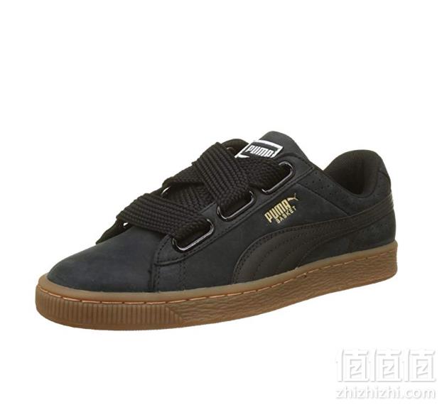 限UK5码，PUMA 彪马 Basket Heart Perf Gum 女士休闲板鞋 Prime会员免费直邮到手258.77元