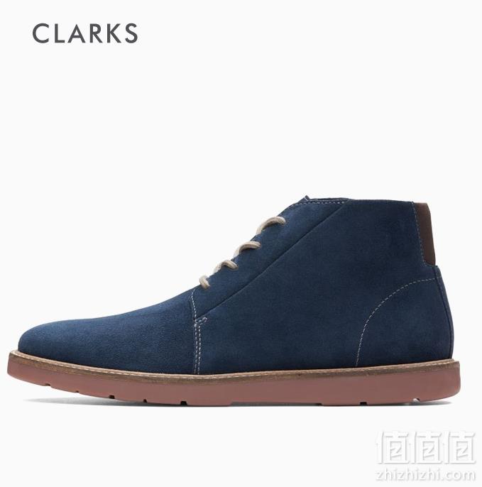 限42码，Clarks 其乐 Grandin Mid 男士真皮短靴 Prime会员免费直邮含税到手393.74元