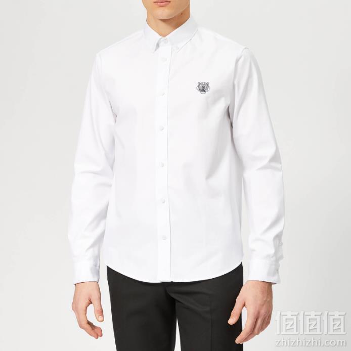 KENZO 高田贤三 男士虎头刺绣图案衬衫 2色免费直邮到手698.75元（需用码）