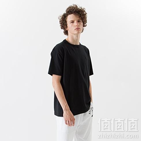 日版L码，Champion 冠军牌  C5-P301 男士小C刺绣纯棉短袖T恤 Prime会员凑单免费直邮含税到手118.55元