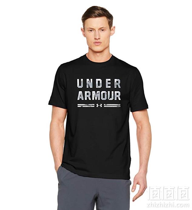限尺码，Under Armour 安德玛 男士字母印花运动T恤 Prime会员凑单免费直邮含税到手101.21元