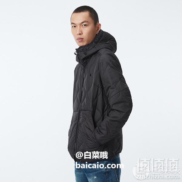 限L码，G-Star Raw Edla 男士轻质连帽棉服外套 Prime会员免费直邮含税到手395元