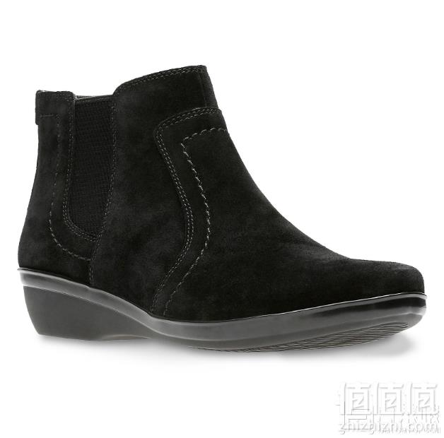 限5码，Clarks 其乐 everlay Leigh 女士真皮及踝短靴  Prime会员免费直邮含税到手282.8元