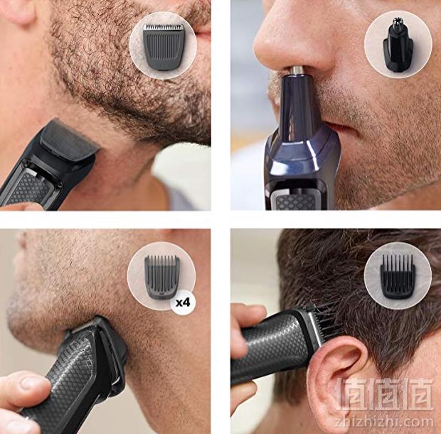 Philips 飞利浦 3000系列 MG3720/33 七合一毛发修剪器 Prime会员凑单免费直邮含税到手157.75元