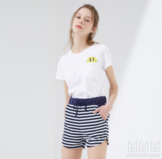 优衣库制造商，Maxwin 马威 女士圆领短袖T恤29元包邮（需领券）