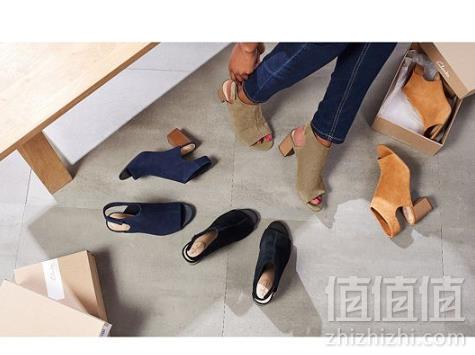 19新款，Clarks 其乐 Deva Bell 女士粗跟鱼嘴凉鞋 Prime会员免费直邮到手334.05元