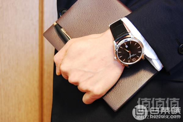 Hamilton 汉密尔顿 Jazzmaster爵士大师系列 H38615735 超薄全自动机械手表 新低9.99约2415元