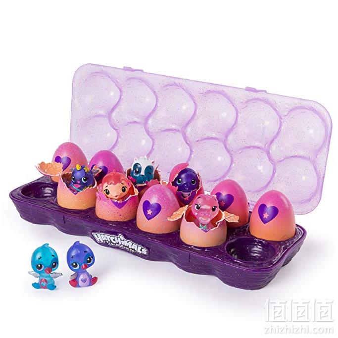 六一好礼，Hatchimals 哈驰 CollEGGtibles 神秘孵化蛋 第四季 12只装 Prime会员凑单免费直邮到手130.22元