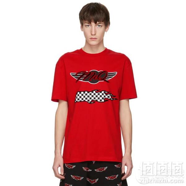 McQ Alexander McQueen 男士纯棉Racer印花T恤 凑单免费直邮到手622元