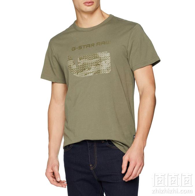 限L码，G-STAR RAW 男士棉质短袖印花T恤  Prime会员凑单免费直邮到手151元