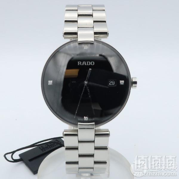 Rado 雷达 Coupole晶萃系列 R22852703 女士超薄镶钻石英表 5（需用码）约2730元