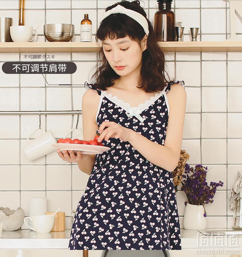 芬腾旗下千线艺，女士纯棉甜美可爱吊带睡裙 多款49元包邮（需领券）