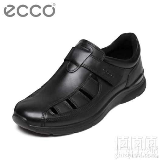 国内￥1799，ECCO 爱步 Irving 欧文 男士真皮渔夫凉鞋 Prime会员免费直邮含税到手535元