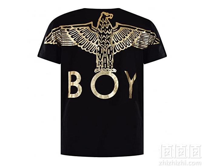 英伦潮牌，BOY LONDON 中性款老鹰logo印花T恤199元包邮