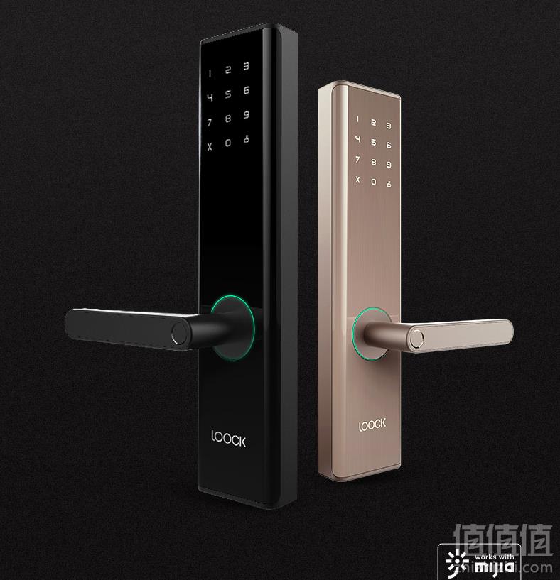 LOOCK 鹿客 Q2 指纹智能锁 黑色到手2369元包邮
